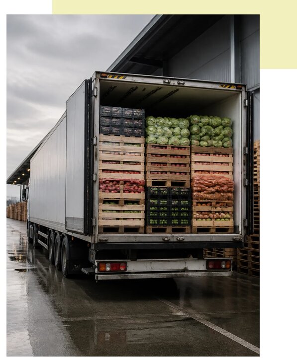 Перевозка плодоовощной продукции в Мариинск по цене от 5099 р. | Агросервис-Мрн
